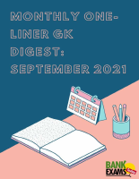 Monthly One Liner Gk Digest September Pdf Dirzon