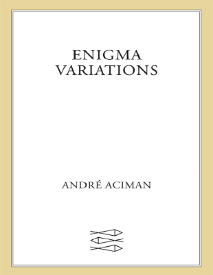 Enigma Variations: A Novel: Aciman, André: 9781250159977: : Books