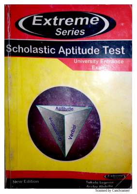 Scholastic Aptitude Test Exam