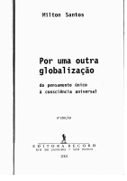 Por uma outra globalização. Milton Santos.pdf - dirzon