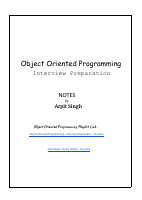 Object Oriented Programming.pdf - dirzon