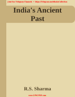 India Ancient Past By RS Sharma.pdf - dirzon