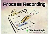 Process Recording (1).pdf - Dirzon