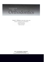 Textbook of orthodontics (Bishara) 2001.pdf - dirzon